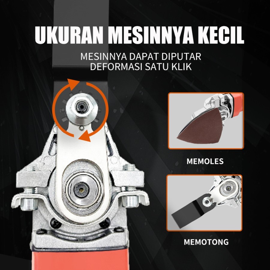 Adaptor mesin amplas or adapter gerinda mesin oskilasi mailtank sh 224