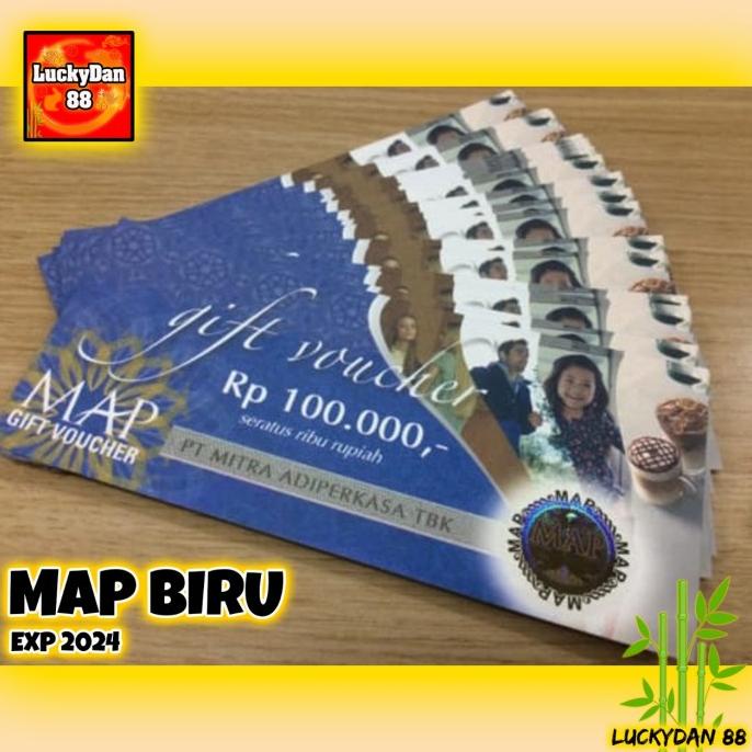 

HOT PROMO Map biru promo