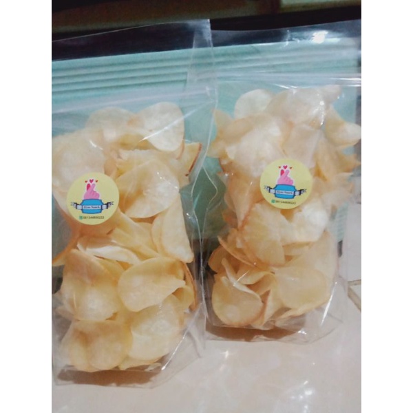 

Keripik singkong original gurih maknyus 130gram