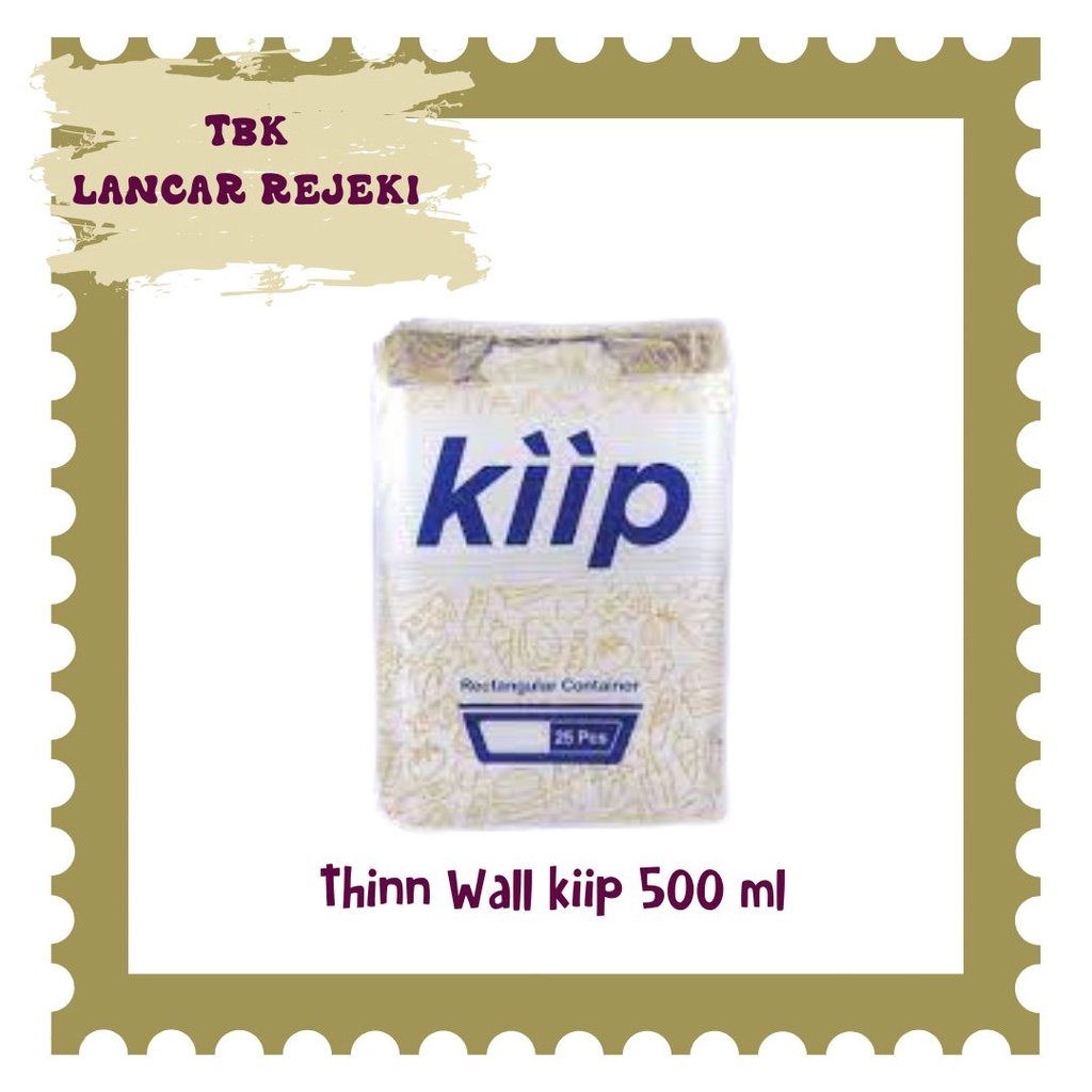 Thinwall Kiip 500 ml