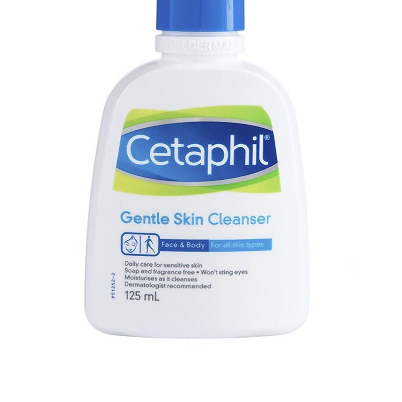 Cetaphil Gentle Skin Cleanser 125ml / Sabun Muka / Facial Wash / Kulit Kering dan sensitif/ Pelembab