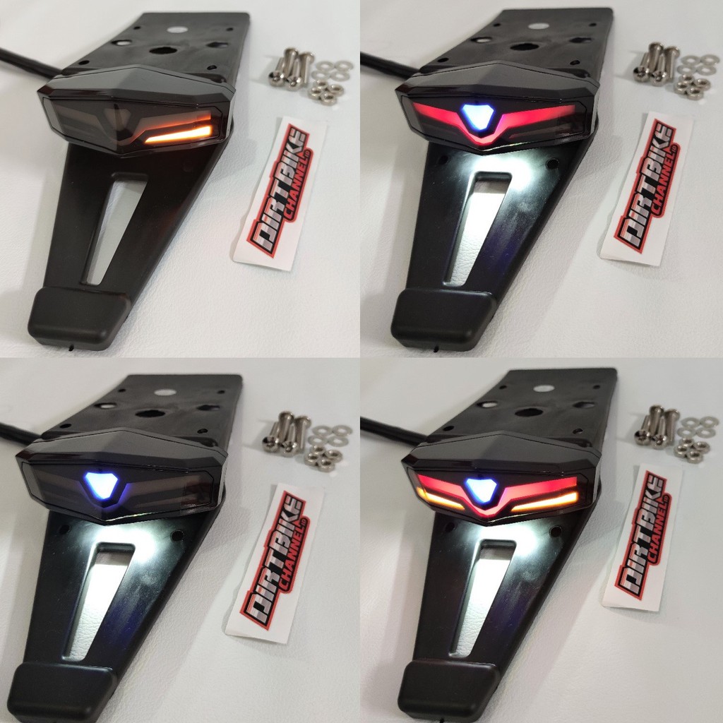 Stoplamp Lampu Stop Belakang LED 3 in 1 KLX BF Dtracker CRF 150