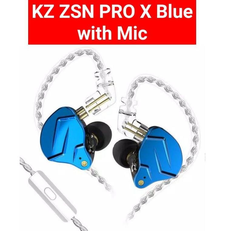 KZ ZSN Pro With Mic dan KZ ZSN PRO X With Mic In Ear Earphone T28H