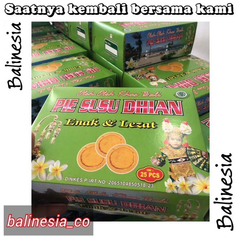 

Pie Susu Dhian Bali isi 25 pcs ( Rasa Original )