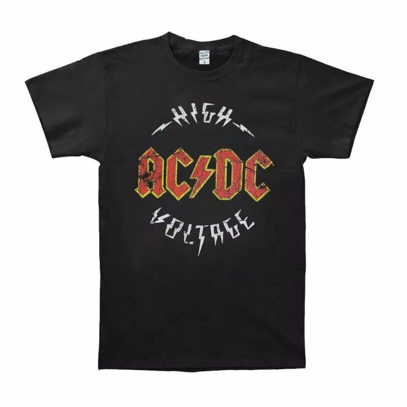 Koas Band ACDC HIGH VOLTAGE | Cirebon Cloth