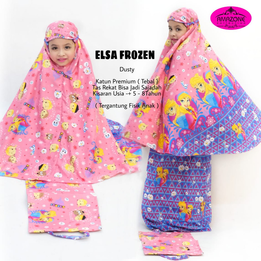 MUKENA ELSA FROZEN BY AMAZONE