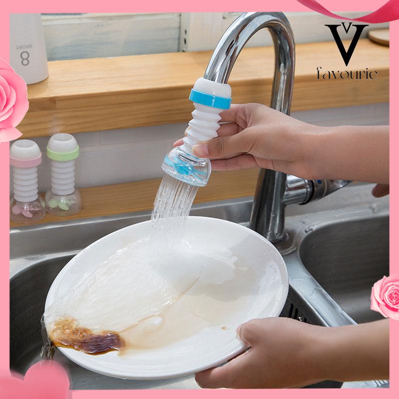 [COD]Faucet Splash-proof Head Diperpanjang Ekstensi Nozzle Filter Dapur Aerator Yang Dapat Diputar-FA