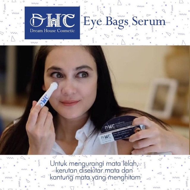 ✿ELYSABETHME✿  Syb dhc eye bag roll serum mata panda bpom anti kantong