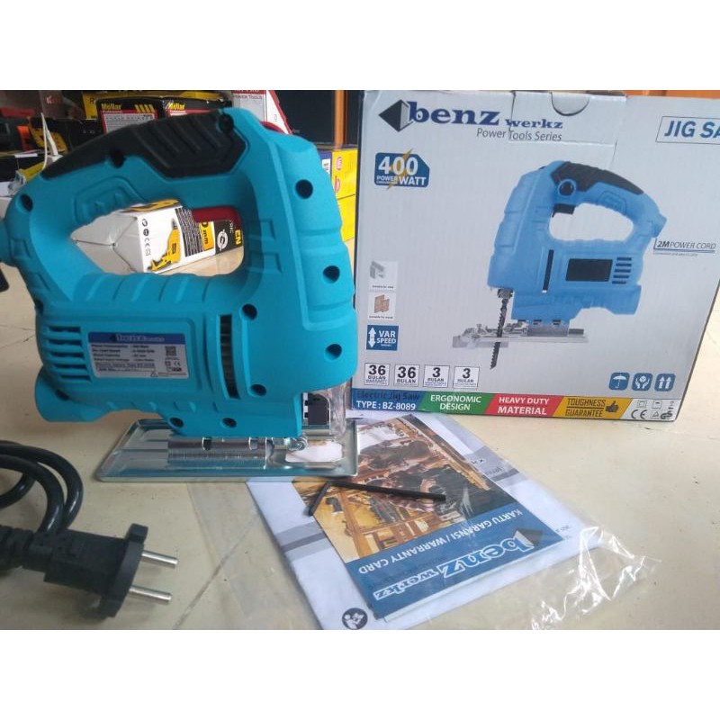 Alat Potong Kayu & Triplek BENZ BZ-8089 Jigsaw Gergaji Listrik