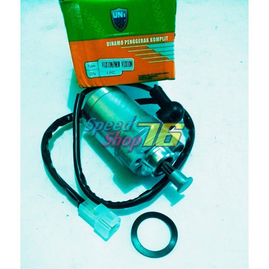 SP76 DYNAMO DINAMO STATER ASSY KOMPLIT SET VIXION LAMA OLD VIXION NEW 2010 JUPITER MX UNITHAI THAILA