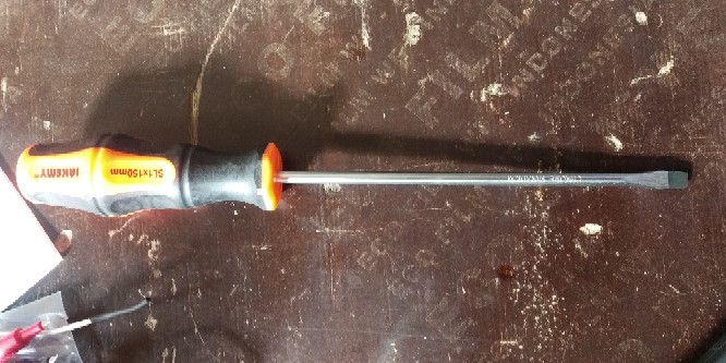 Jakemy Jm-s203 Screwdriver Obeng Satuan Sl2x100mm Tools - Sku 2.001.0155