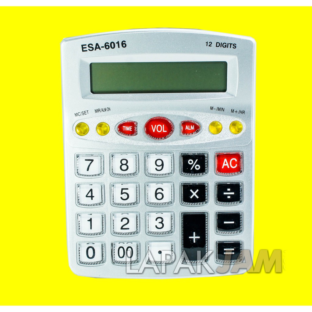 

Kalkulator Esa 6016 With Cek 12 Digit Dimensi 14,5 x 11 cm Best Seller