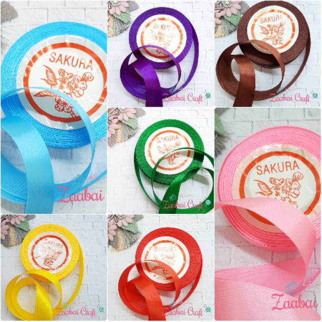 

PITA SATIN 3/4 INCH PITA JEPANG PITA KADO TERRRMURAH