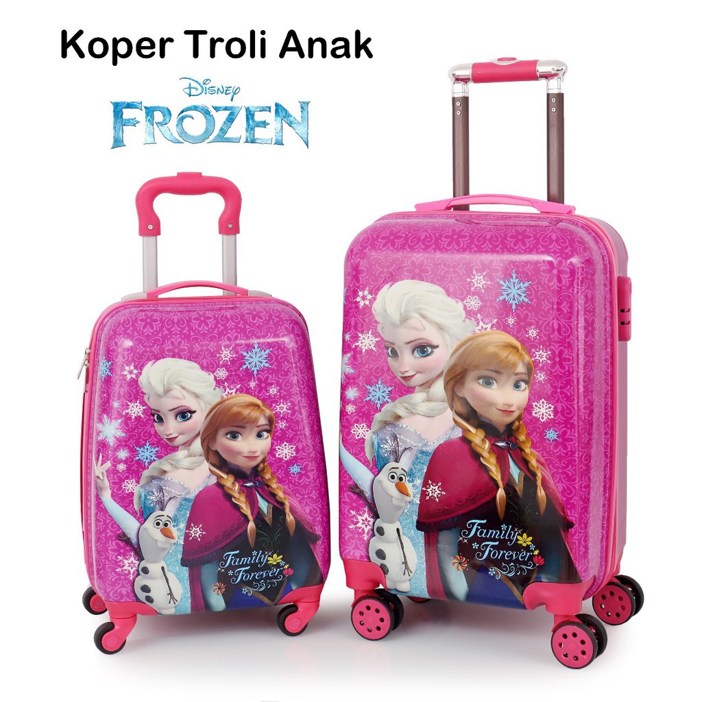  VA Tas Koper Anak  Perempuan  20  Inch  18 Inch  Frozen Elsa 