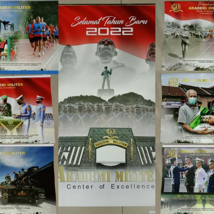 ~~~] Kalender Dinding TNI Tahun 2022 Akademi Militer Akmil