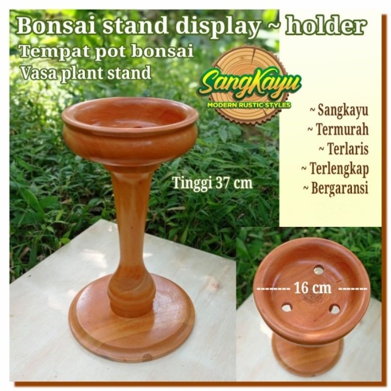 Bonsai stand pot vase meja bonsai holder display tanaman hias