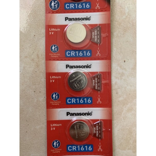BATERAI PANASONIC CR1616 ORIGINAL LITHIUM COIN BATTERY 3 VOLT