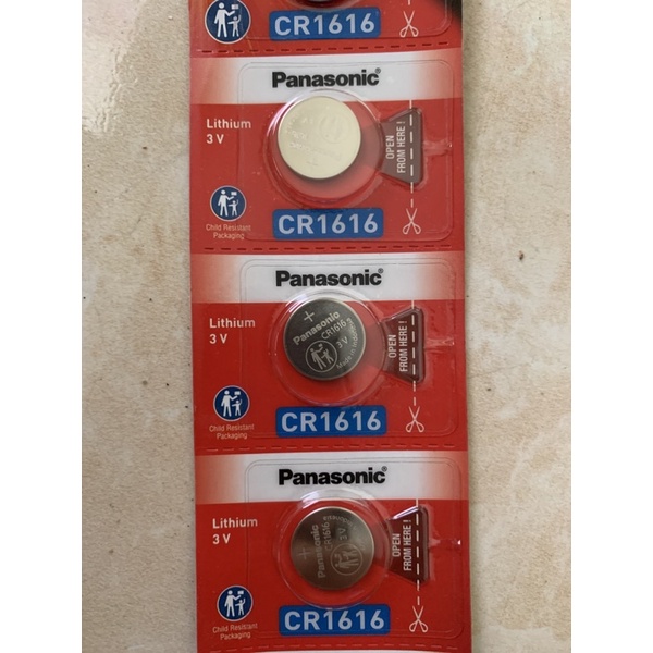 BATERAI PANASONIC CR1616 ORIGINAL LITHIUM COIN BATTERY 3 VOLT