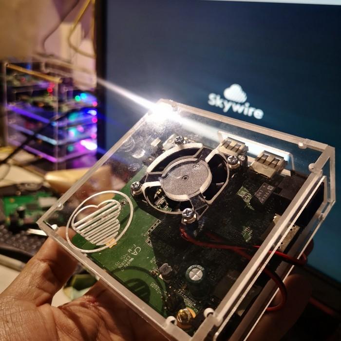 box akrilik untuk STB B860H HG680P dan Raspberry Pi