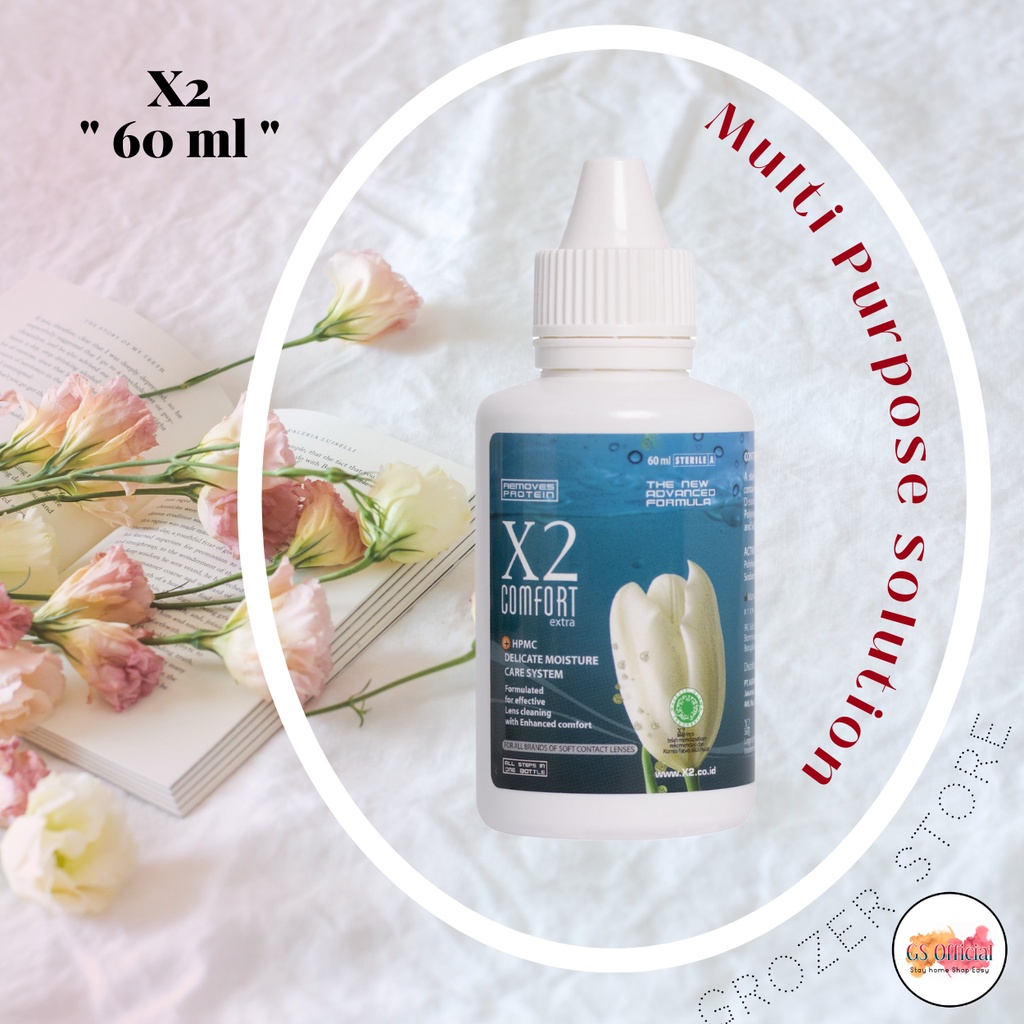 AIR CUCI SOFTLENS X2 60ml / CAIRAN SOFTLENS X2 60 ML