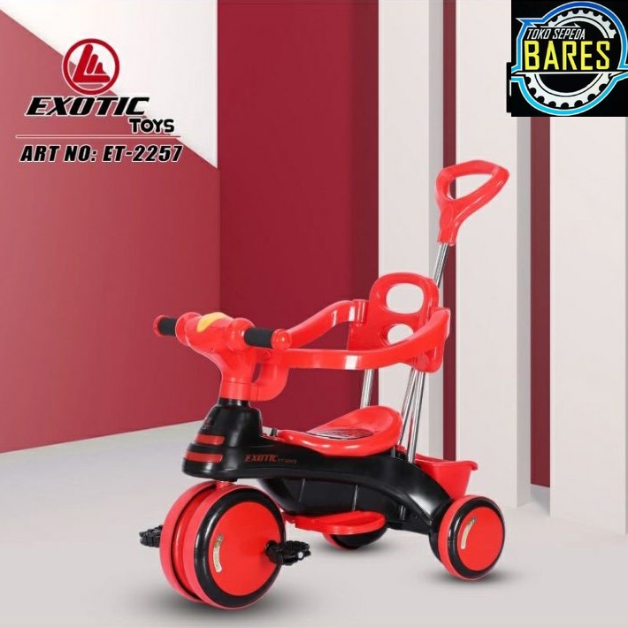 Sepeda Roda Tiga Exotic ET-2257 / Tricycle