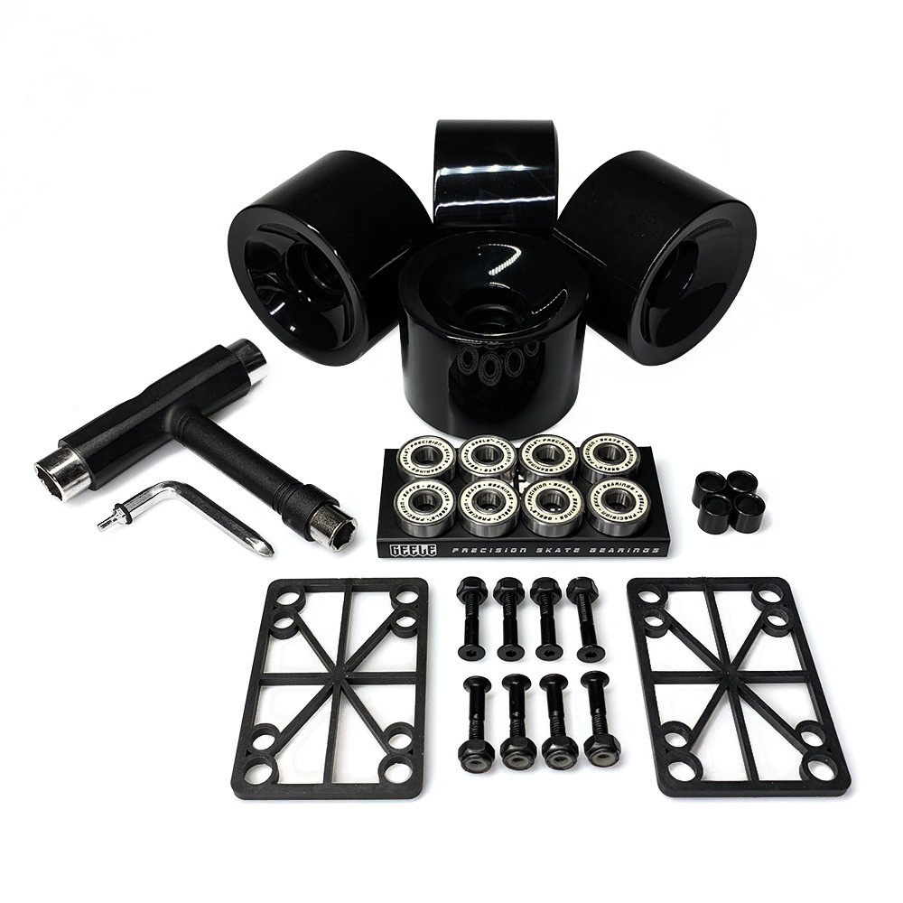 Roda skateboard 70x42mm 78a Bahan PU Elastis Tinggi