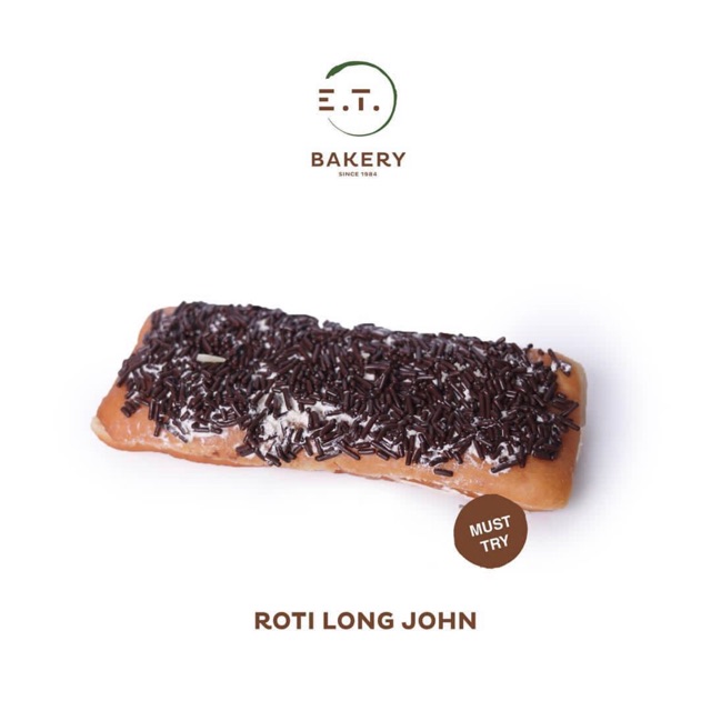 

Long John Chocolate/ Donat Coklat/ Roti Coklat