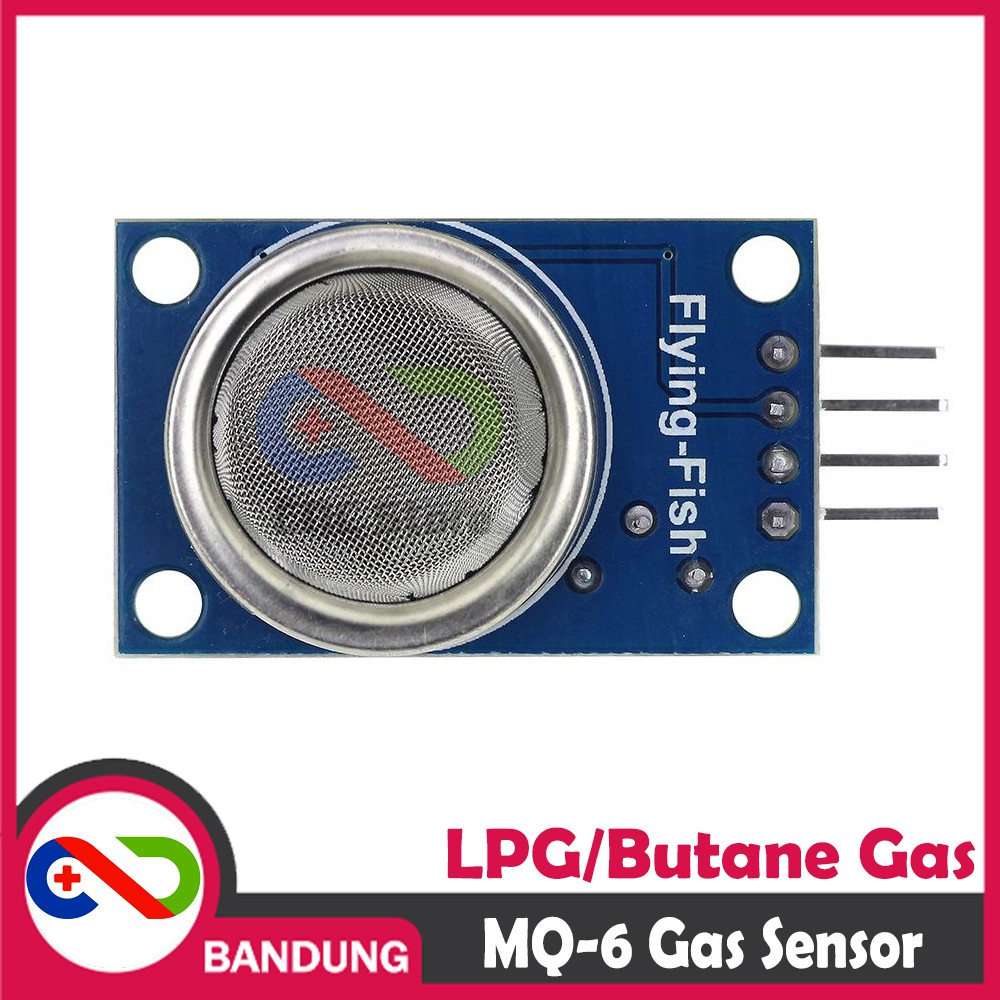 MQ-6 MQ6 LPG LNG BUTANE GAS SENSOR MODULE FOR ARDUINO UNO MEGA