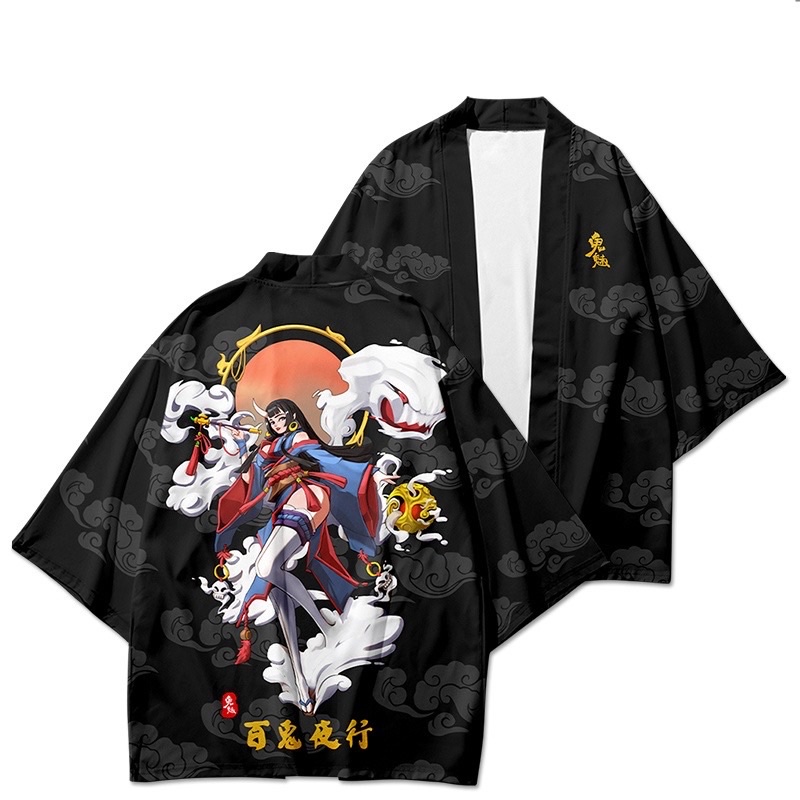 KIMONO CARDINGAN IMPORT PRIA WANITA KOREA JEPANG ORIGINAL TB35