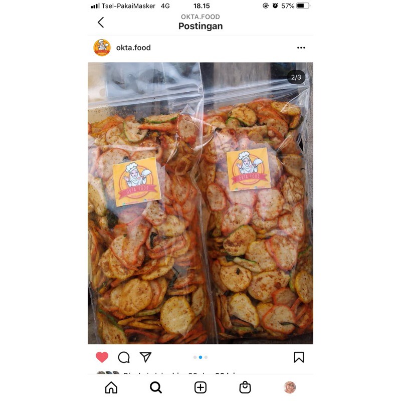 

Kerupuk seblak 1/2 kilo