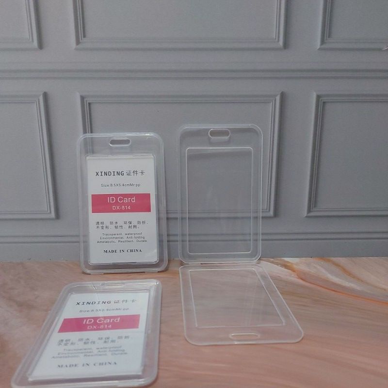 

Id Card Holder Transparant (10pc) Tempat Id Card Bening 2 Sisi Id Casing Model Tertutup Merk Xinding Nametag Id Card Holder Merk Xinding