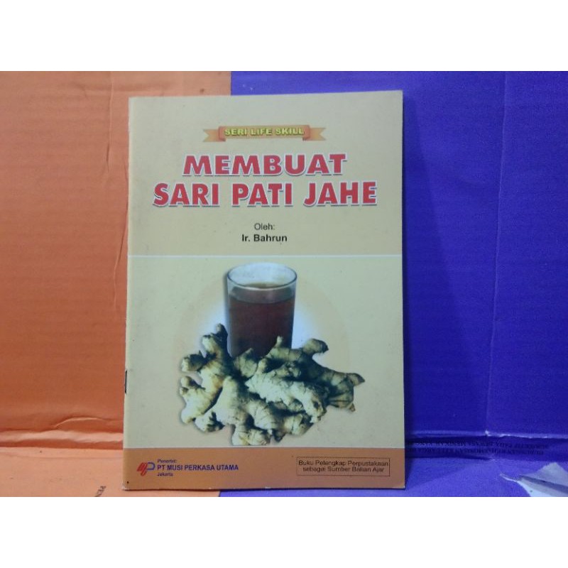 Membuat Sari Pati Jahe - Ir Bahrun