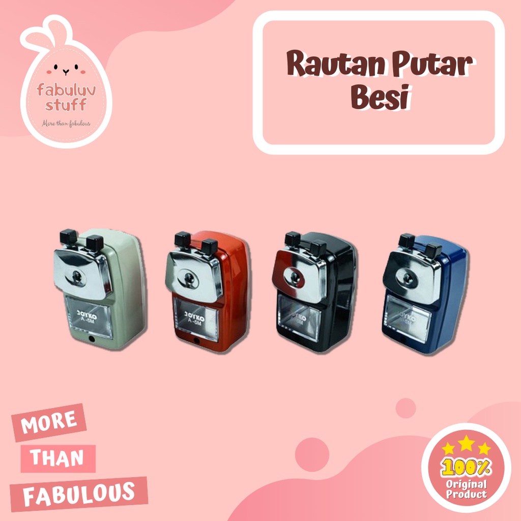 

ATK ~ Rautan Putar Besi Kecil / Rotary Sharpener A-5