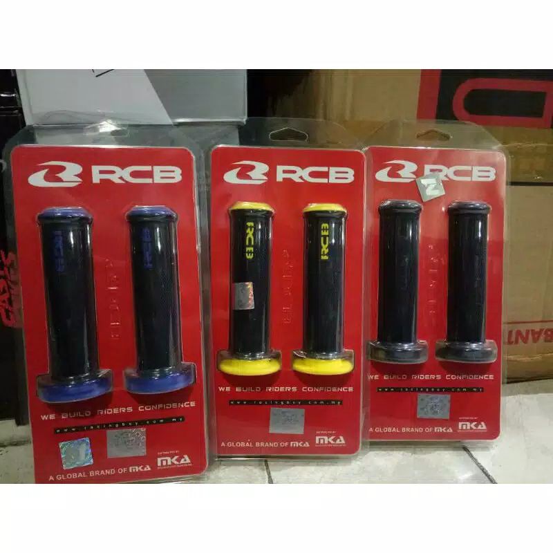 HANDGRIP RCB ORIGINAL NMAX AEROX BEAT PCX VIXION - GRIP RCB MODEL BULU
