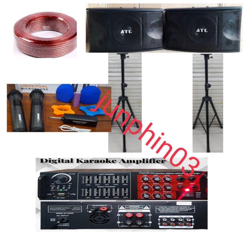 sound system karaoke paket lengkap tinggal pakai