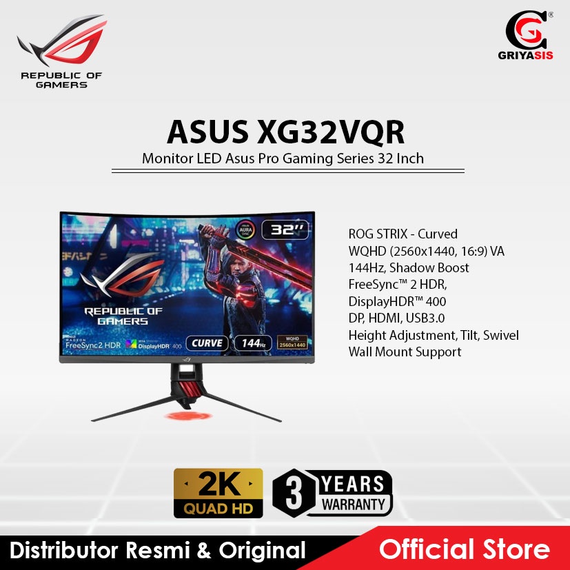 Monitor LED Asus Pro Gaming Series 32 Inch XG32VQR