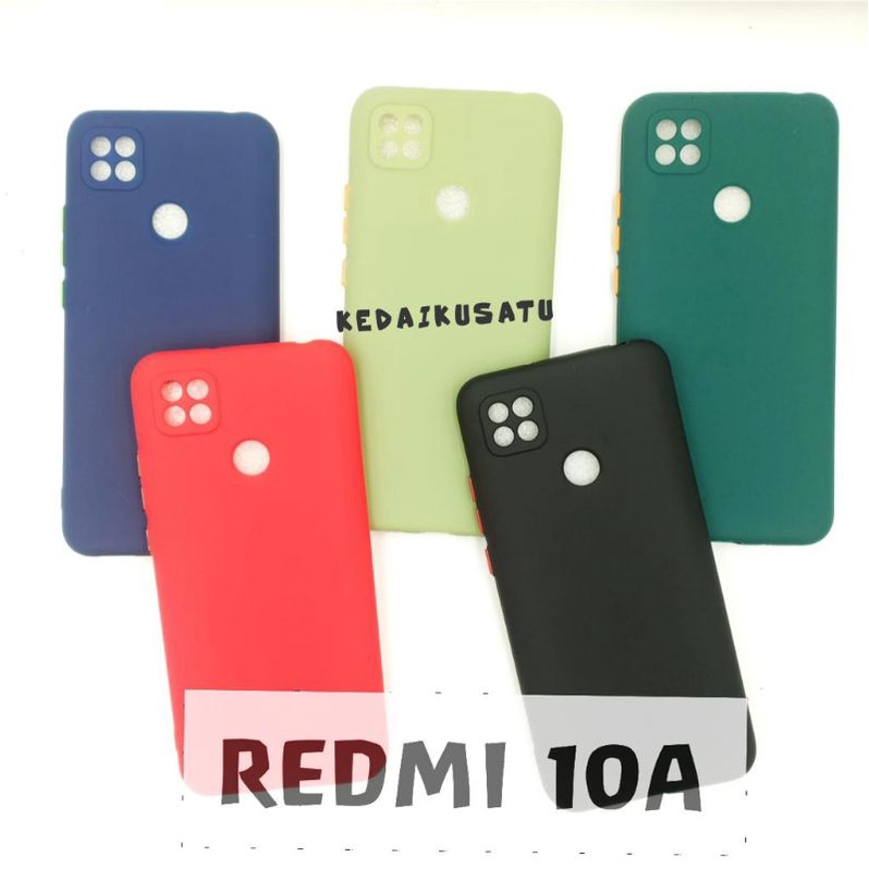 XIAOMI REDMI 10A Case Softcase Silicon Macaron Case Casing Redmi 10A