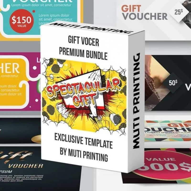 Exclusive Gift Vocer Premium Bundle Vector Only - Vector Designs - Business Branding