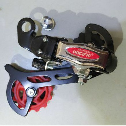 operan gigi RD 6 7 Speed 6speed 7speed letter S jepit bulat Pacific pasifik E301 sepeda minion lipat