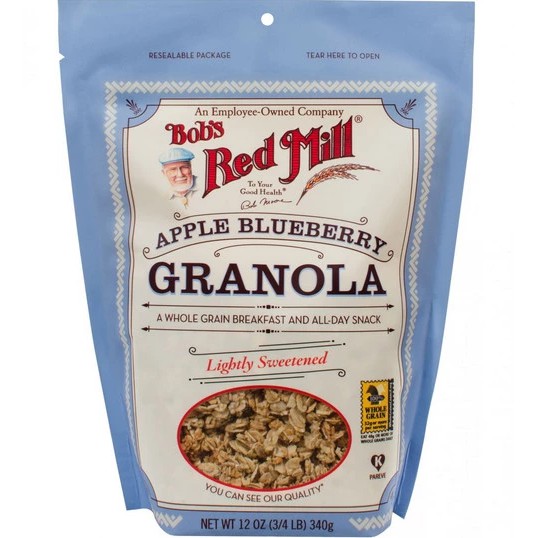 

Ob'S Red Mill Gluten Free Granola Apple Blueberry 12 Oz