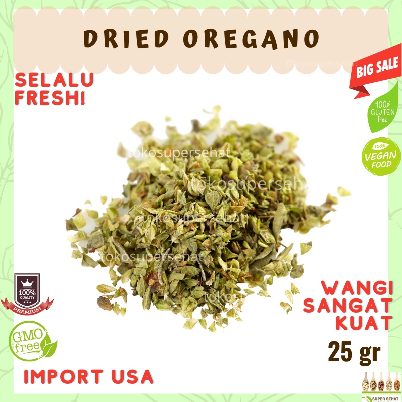 

Dried Oregano rempah Oregano 25gr Bumbu dapur Oregano Kering
