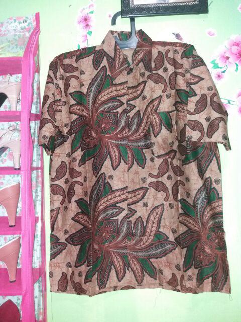 Couple Tunik Batik Sogan (geser)