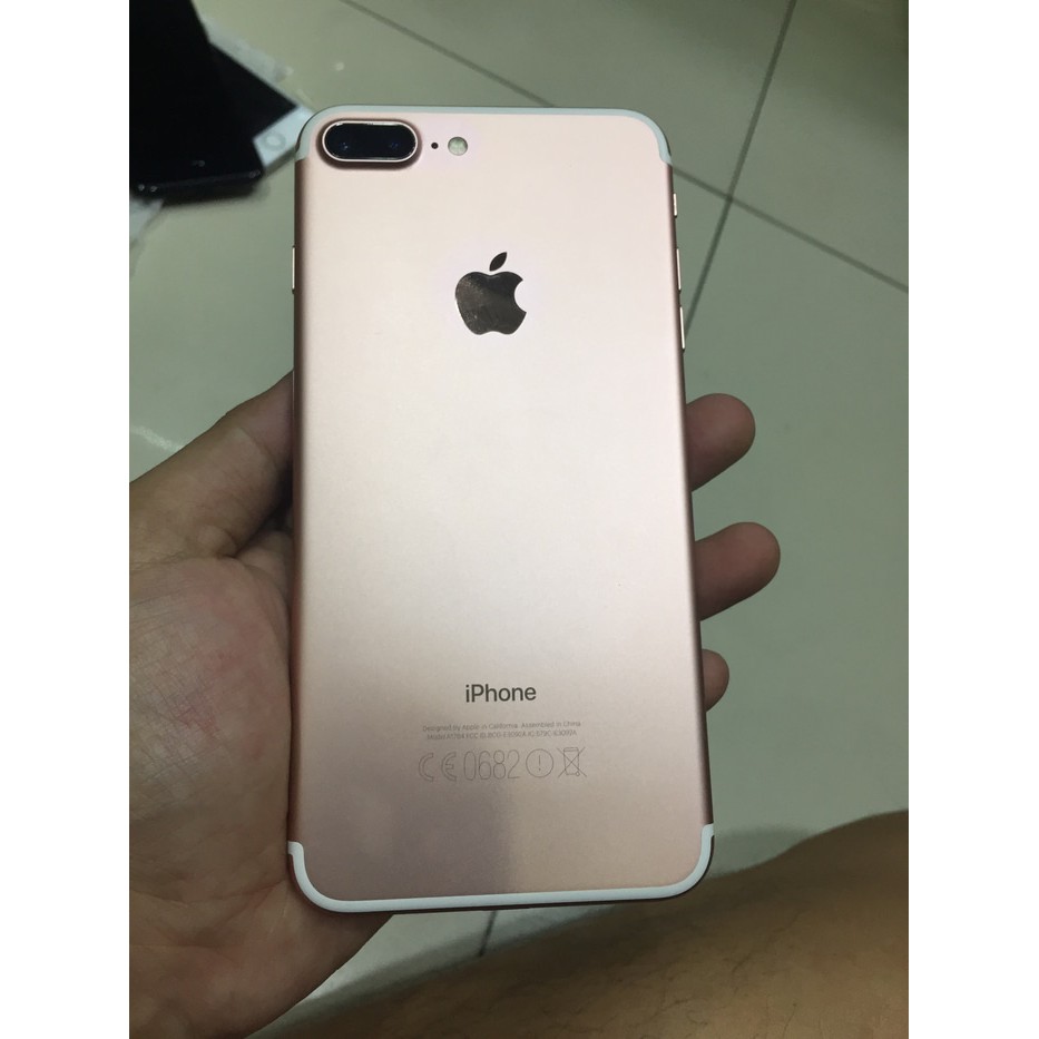 Second Iphone 7 Plus 128gb Rose Gold Ex Internasional Shopee Indonesia