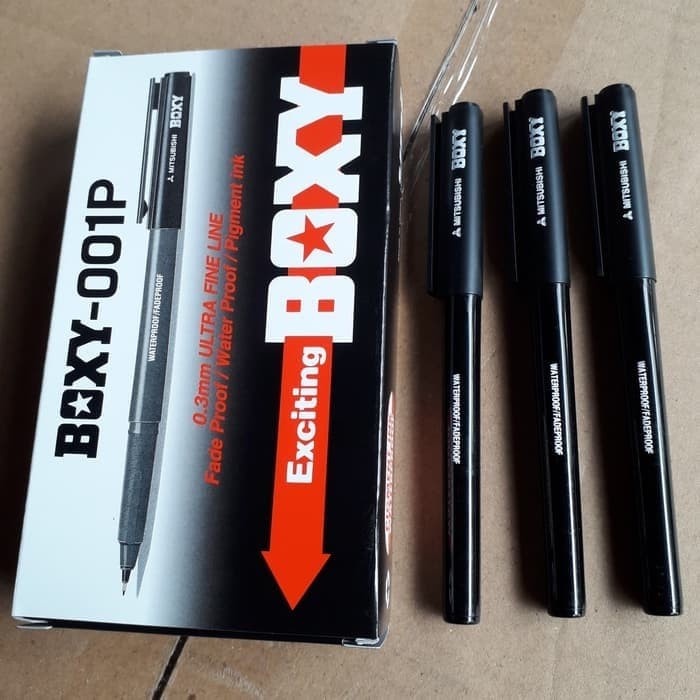 

pulpen bolpoint boxy perbox