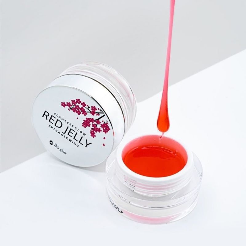 MS GLOW Flawless Glow Red Jelly Extra Glowing 15g