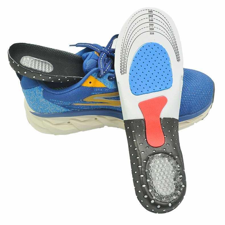 Alas Kaki Sepatu Shock Absorb Gel Orthotic Arch - ZYD17 [S Gray]