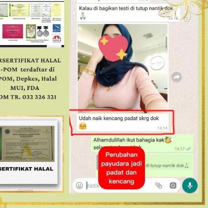 Baru BREST PLUS+ / SUPLEMEN PEMBESAR PAYUDARA TIENS/ Pengencang payudara alami herbal/Nutrisi Keseha