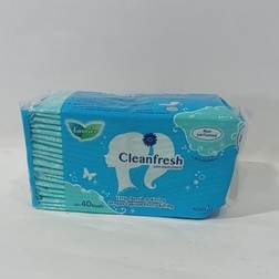 Laurier pantyliner kecil cleanfresh isi 40 / 20 pads Biru / pink pembalut untuk keputihan sehari2 (no.21)