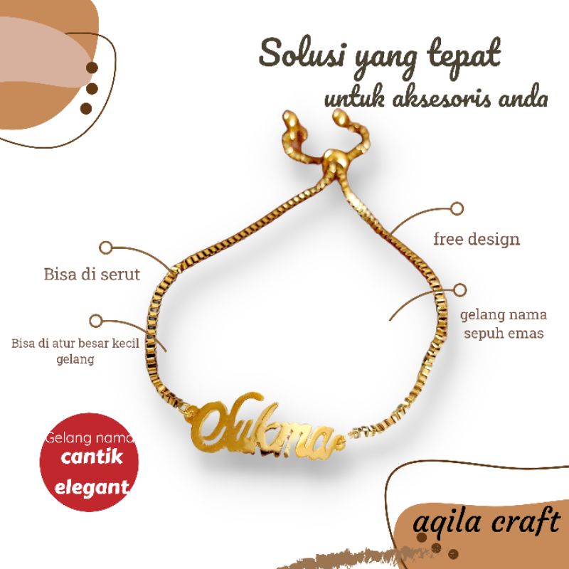 GELANG NAMA SERUT