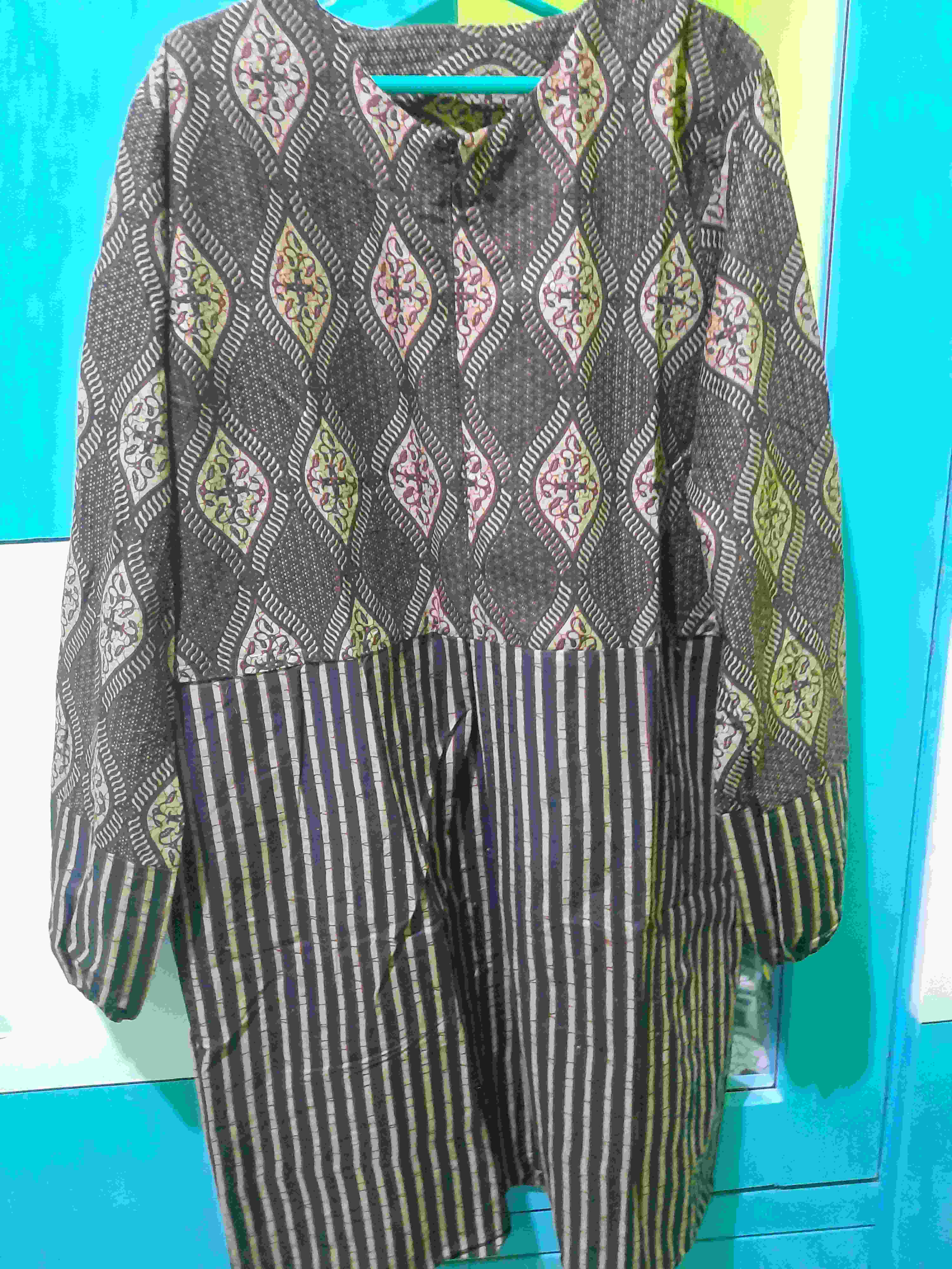 Atasan Batik Tunik Marshanda Genes | Tunik Balon | Tunik Batik Kekinian